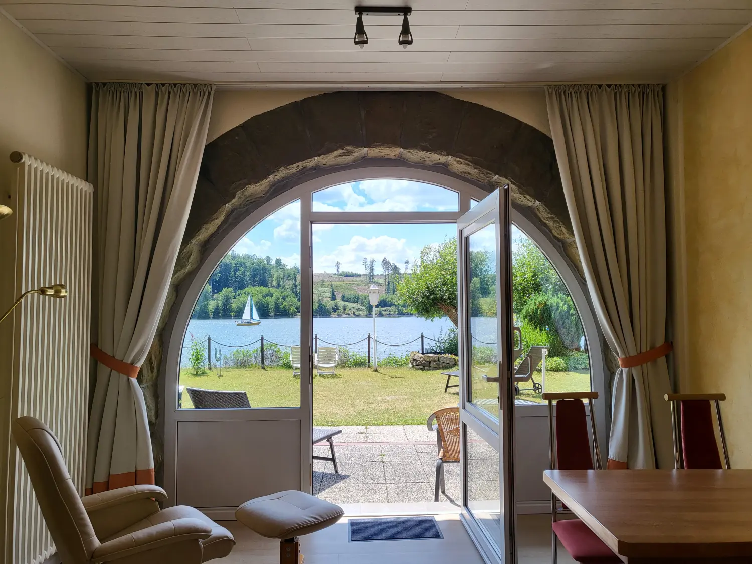 Ferienhaus Schlafzimmer vom Strandhof Möhnesee