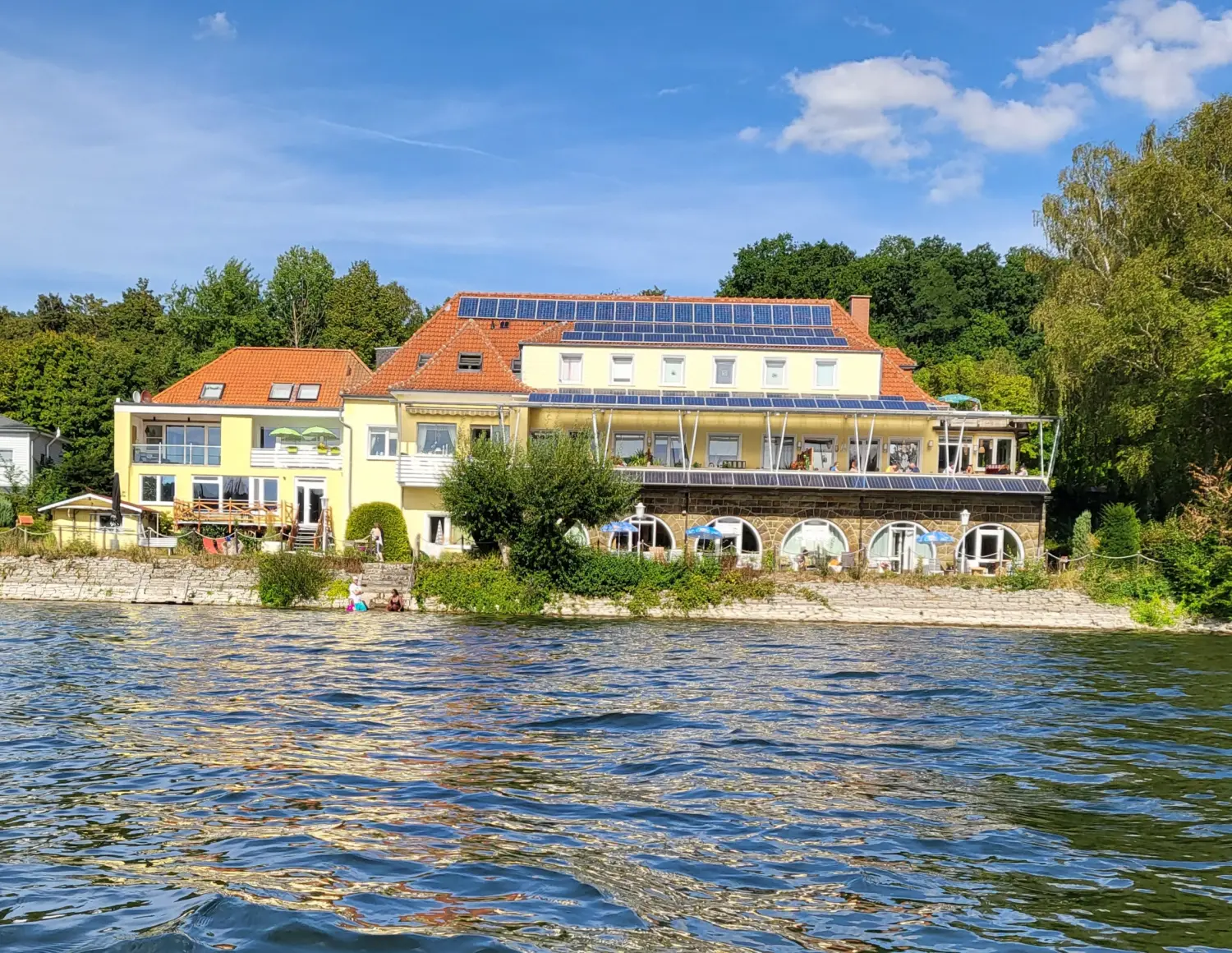 Ferienhaus Schlafzimmer vom Strandhof Möhnesee