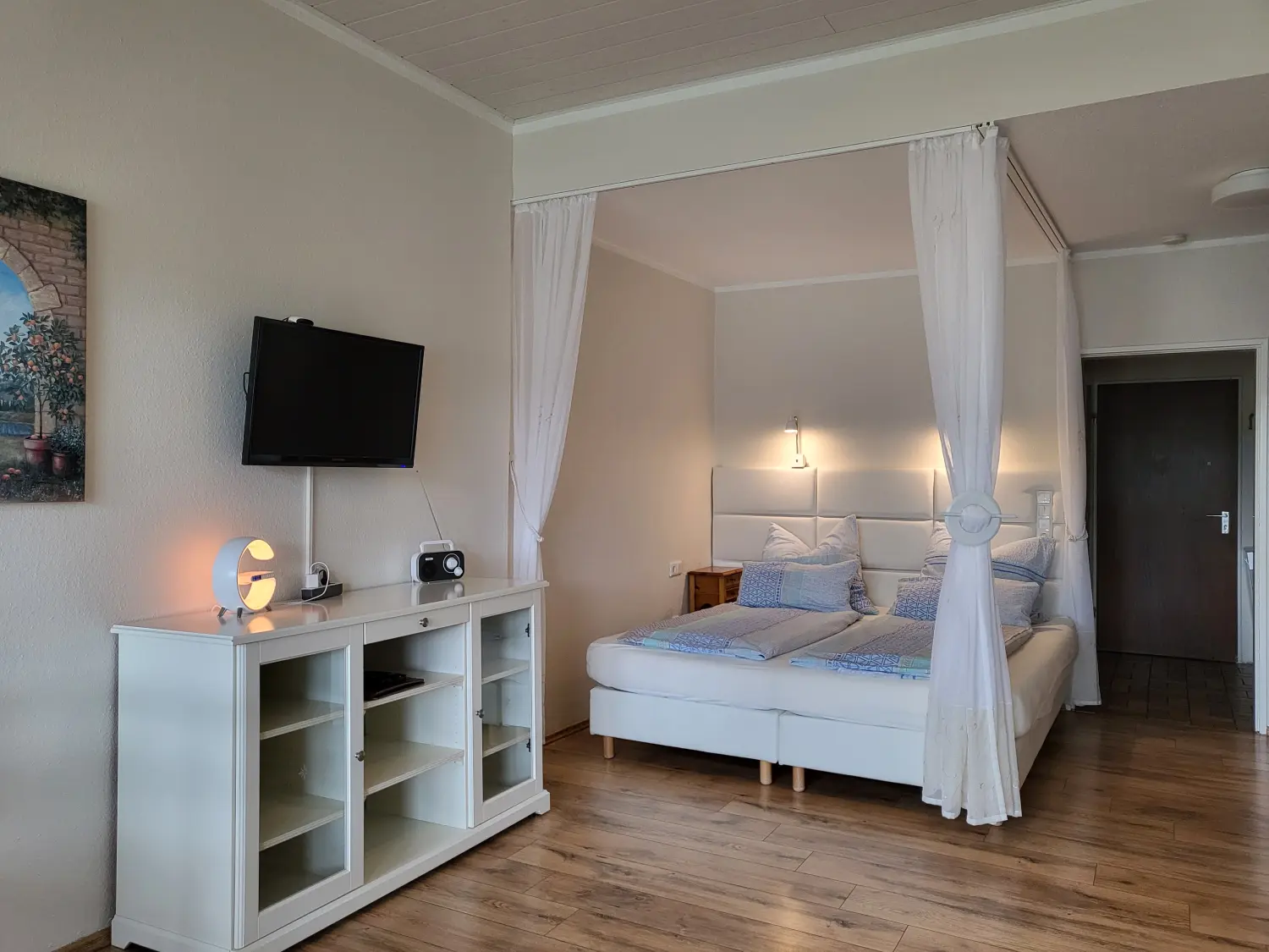 Schlafbereich beim Strandhof Möhnesee