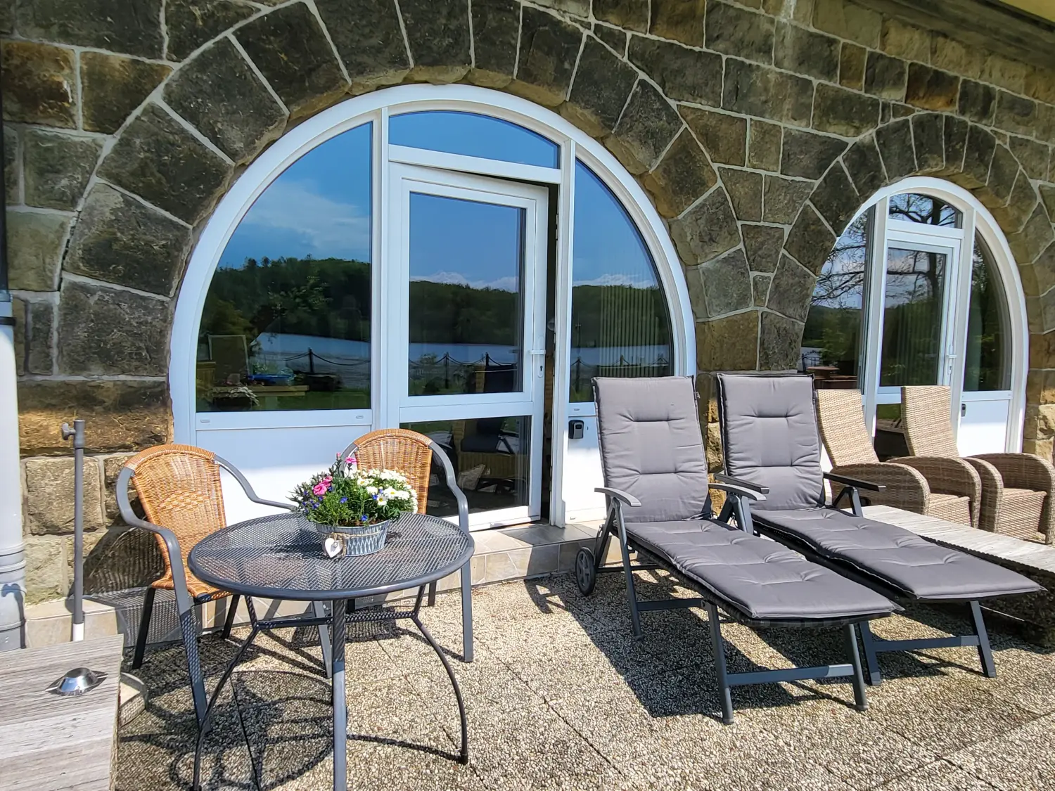 Ferienhaus Schlafzimmer vom Strandhof Möhnesee